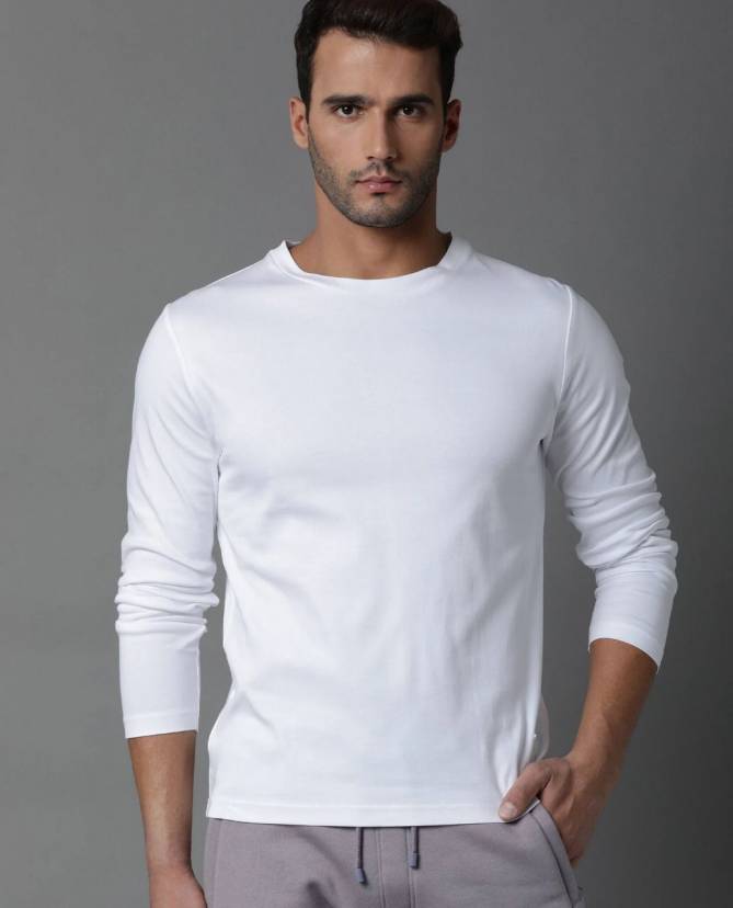 Men Plain Fancy Regular Wear Wholesale Tshirt Latest Collection